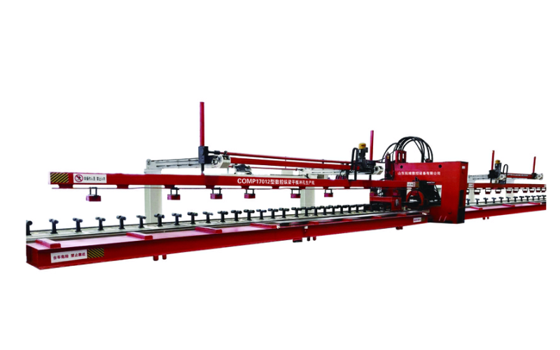 COMP系列數(shù)控汽車(chē)縱梁平板沖孔生產(chǎn)線(閉式)